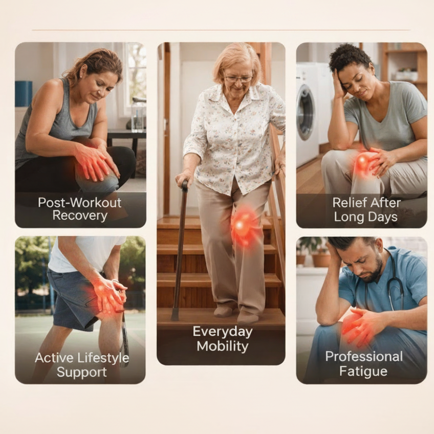 EaseWell™ Knee Pad - Drug-Free Knee Relief at Home