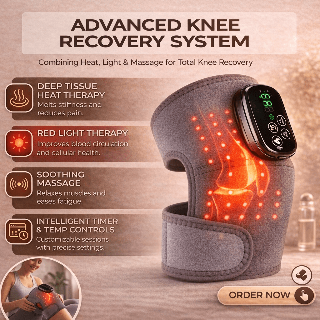 EaseWell™ Knee Pad - Drug-Free Knee Relief at Home